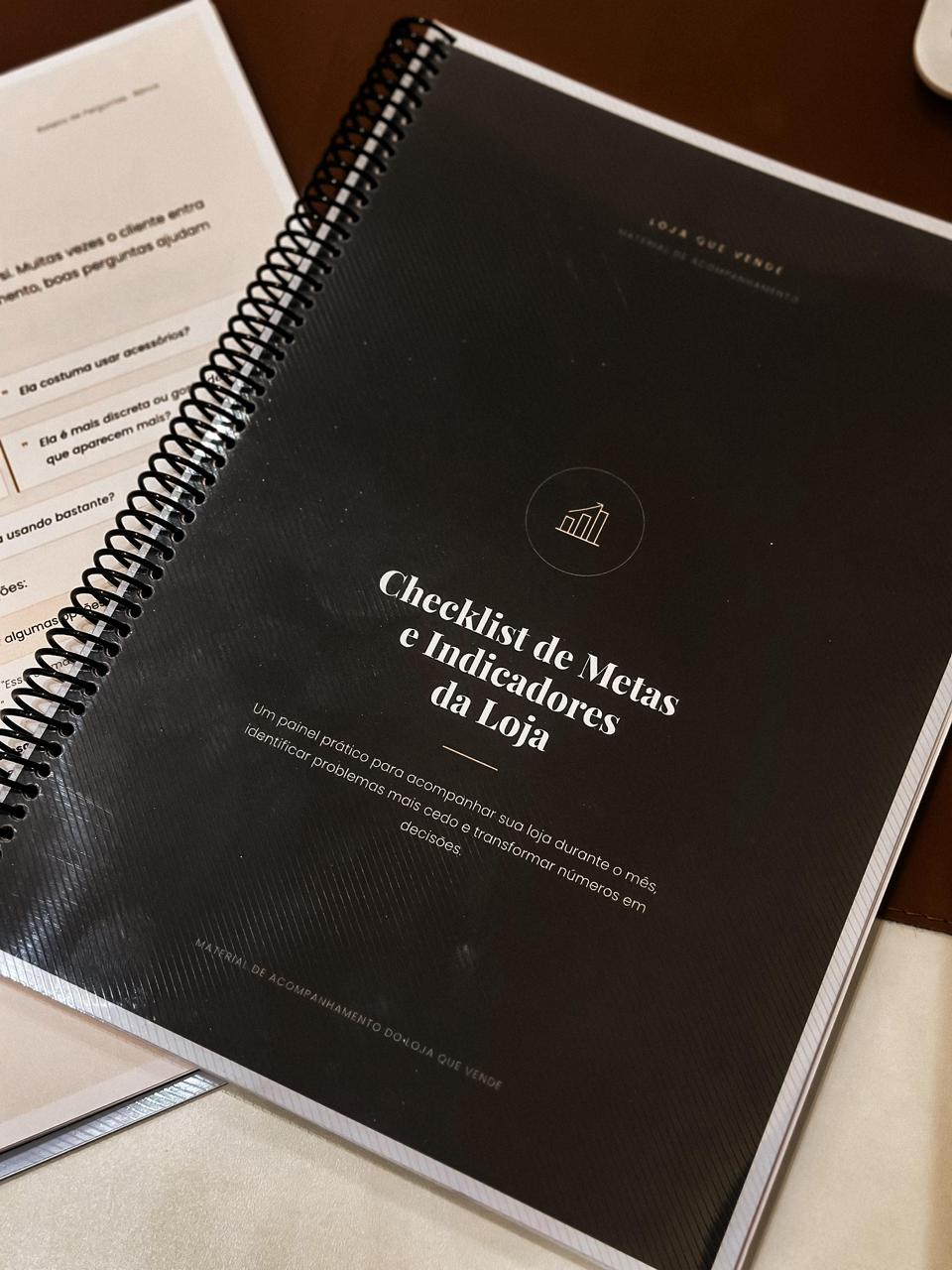 Bônus 3. Checklist de Metas e Indicadores da Loja